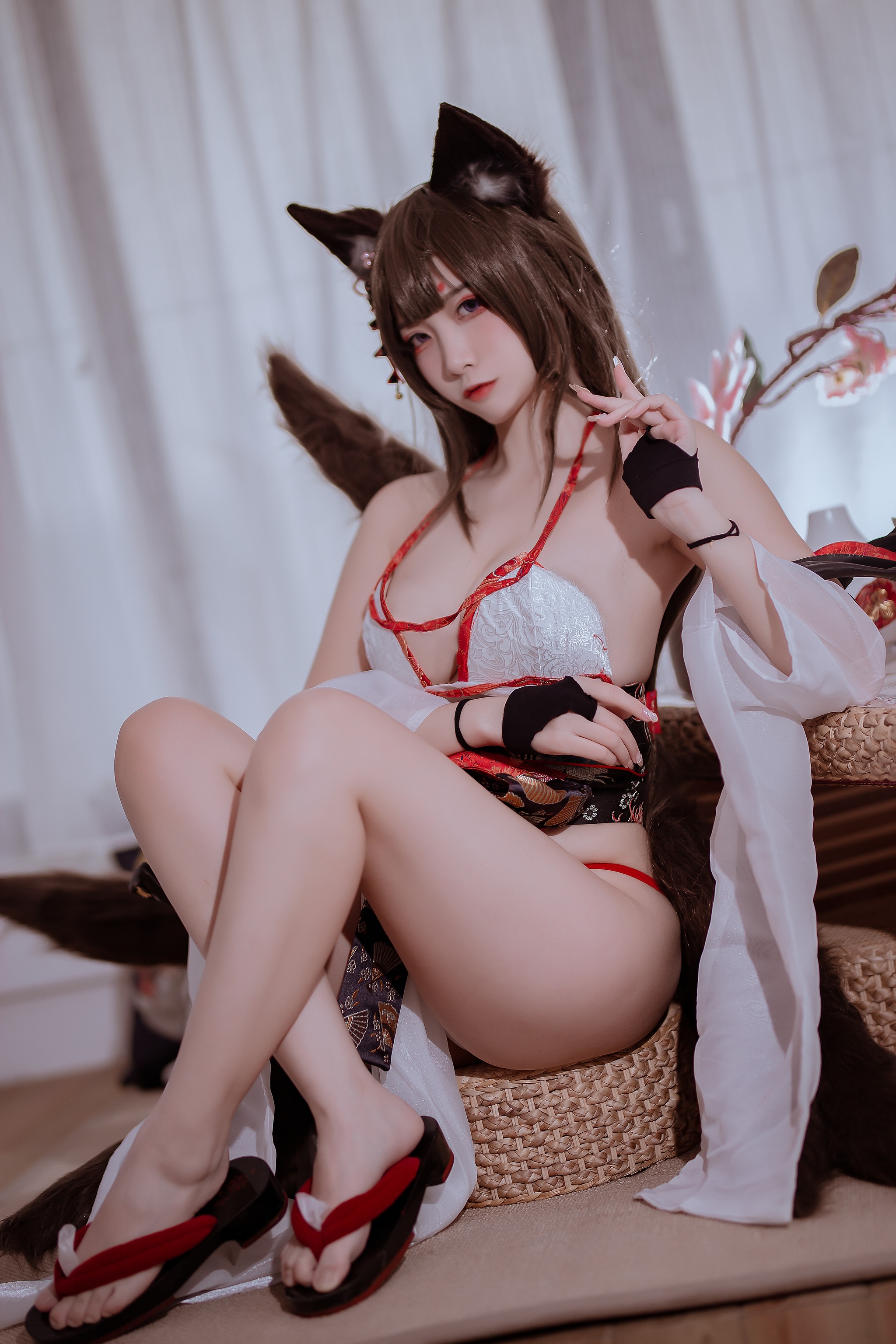二佐Nisa - NO.124 二佐 碧蓝航线 天城泳装 [20P]-XikXak